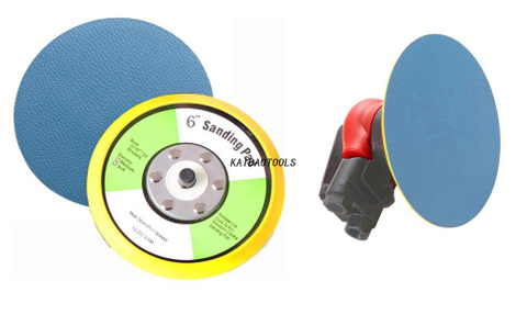 وسادات الصنفرة 125 مم 5 بوصة ووسادة دعم لسندر الهواء المزدوج 