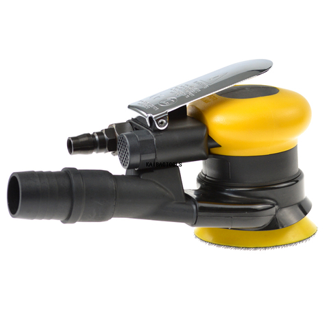 آلة صنفرة الهواء المدارية الهوائية مقاس 3 بوصات مقاس 75 مم ، حركة مزدوجة 12000 دورة في الدقيقة