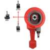 Self Vacuum Air Orbital Sander 2.5mm أو 5mm 8mm central accuum