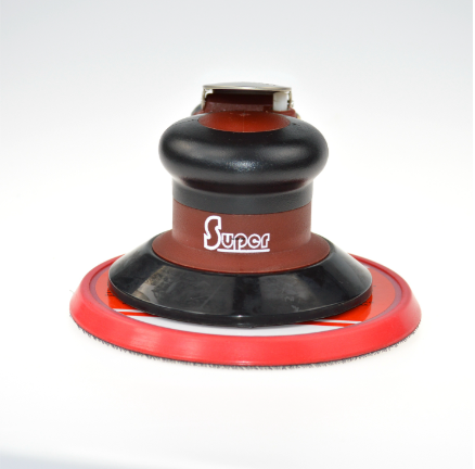 مبدأ العمل لآلة التلميع الهوائية