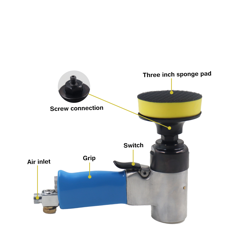 آلة تلميع الهواء المضغوط