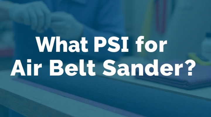 ما PSI لساندر حزام الهواء؟