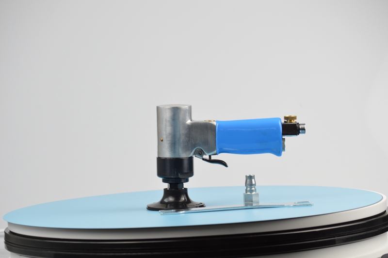 يعلمك كيفية وجود أكريليك مصقول أكثر مشرق بواسطة أدوات تعمل بالهواء المضغوط